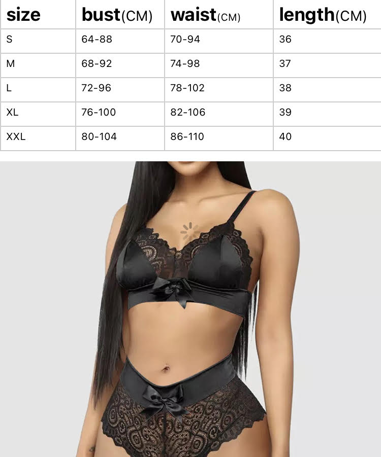 Sexy Mesh Hollow Lingerie Bra Set Affluent Secret Lingerie